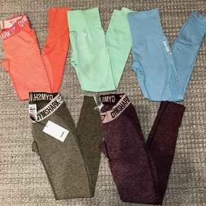 Gymshark Leggings Bundle XS